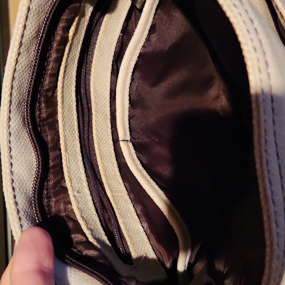Thirty-one Floral Canvas Crossbody Bag - Picture 9 of 16
